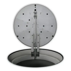 Schachtabdeckung Edelstahl rund tagwasserdicht und geruchssicher