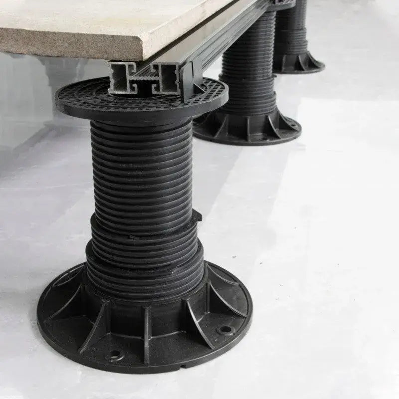 Adjustable pedestals for Wooden or WPC Decking, 59-218mm Height