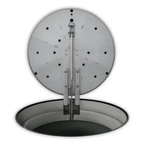 Schachtabdeckung Edelstahl rund tagwasserdicht und geruchssicher