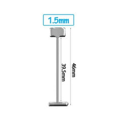 Reusable Tile Levelling System (pack of 50 pcs - 1.5mm, 46mm H + Special Wrench)